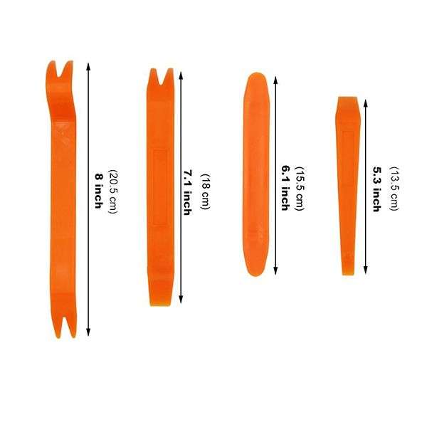 Auto Trim Removal Tools Kit For Car Radio - 12 Piece