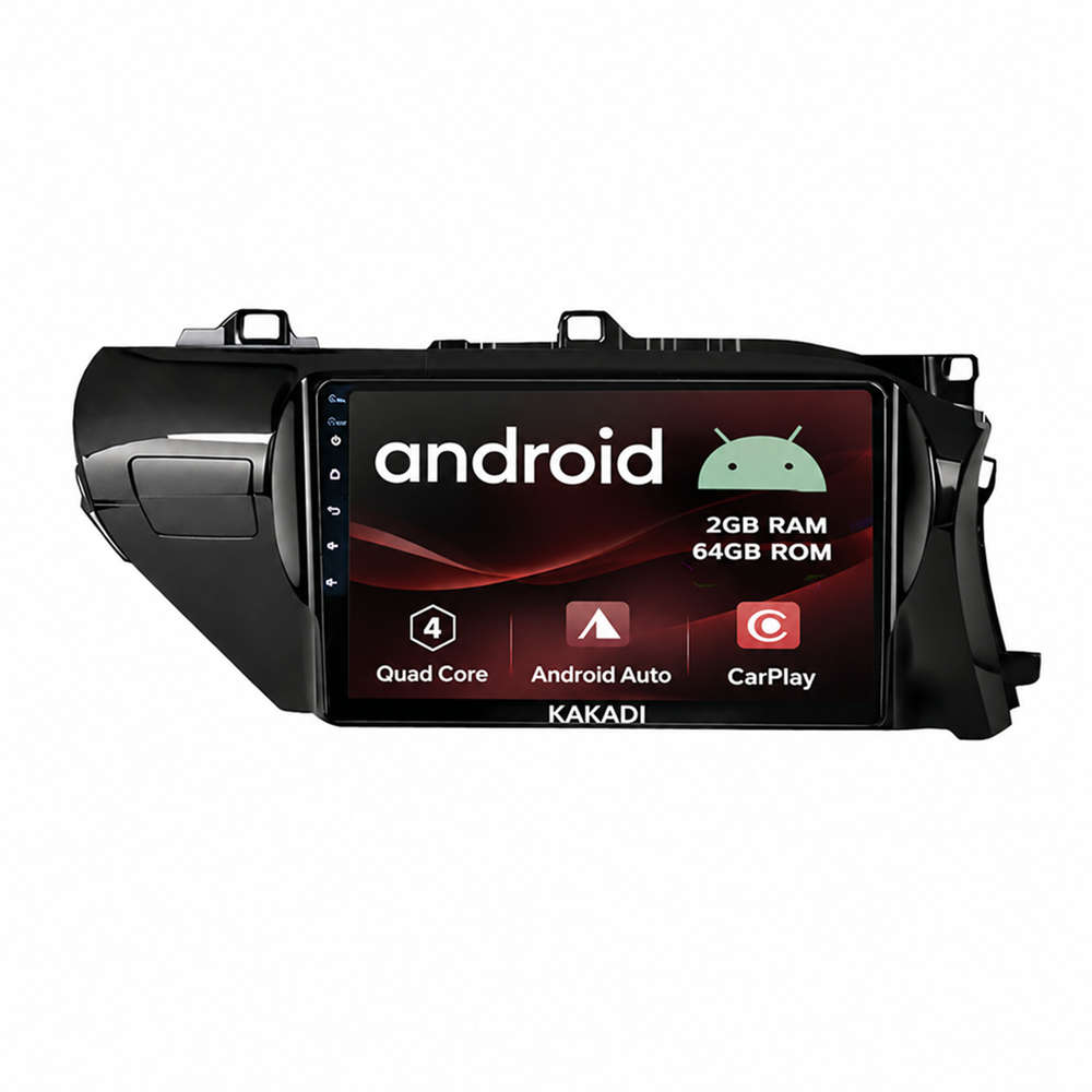 Toyota Hilux GD6 2016 - 2026 Android 2gb+64gb Navigation Bluetooth Radio Unit System