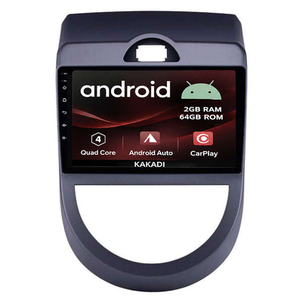 KIA Soul 2009 - 2014 Android 2gb + 64gb Navigation Radio With Carplay