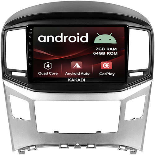 Hyundai  H1 2015 - 2021 Android 2gb + 64gb Navigation Bluetooth Radio With Carplay