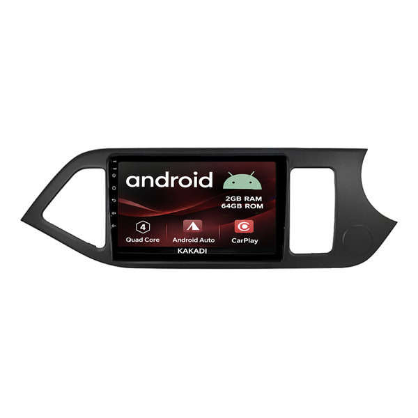 KIA  Picanto 2011 - 2016 Android 2gb + 64gb Radio Navigation With Carplay