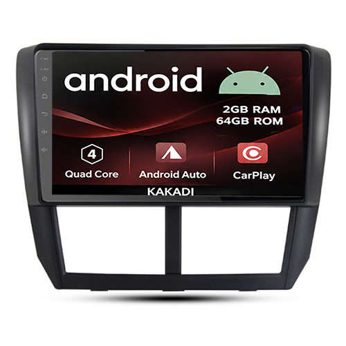 Subaru Forester and WRX 2008 - 2012 Android 2gb + 64gb Navigation Radio With Carplay