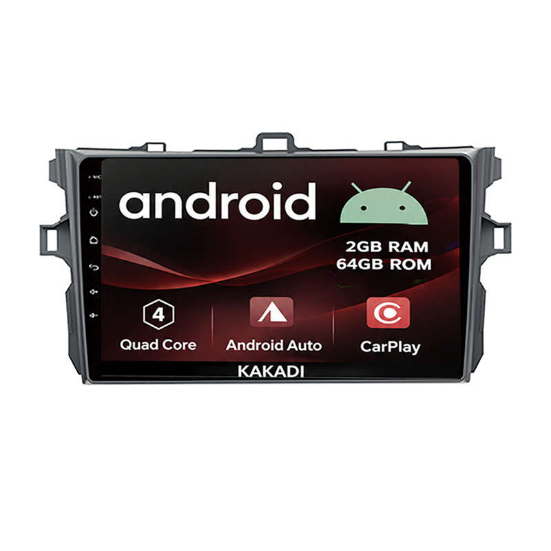Toyota Corolla 2007 - 2019 Android 2gb + 64gb Navigation With Carplay