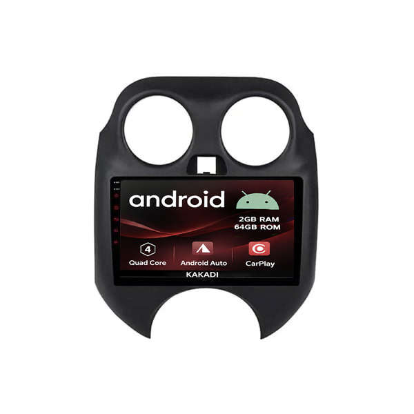 Nissan Micra 2011 - 2016 Android 2gb + 64gb Navigation Radio With Carplay