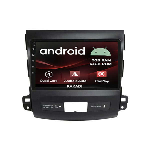 Mitsubishi Outlander 2007 - 2013 Android 2gb + 64gb Navigation Radio With Carplay