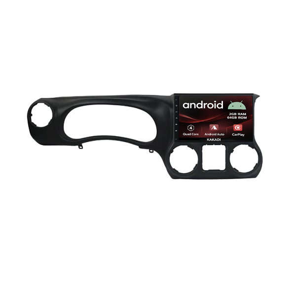 Jeep Wrangler 2011 - 2018 Android 2gb + 64gb Navigation Radio With Carplay