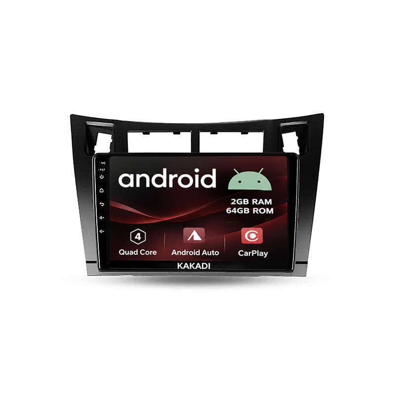 Toyota Yaris 2006 - 2011 Android 2gb + 64gb Navigation Radio With Carplay