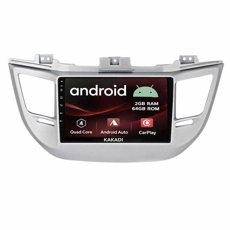 Hyundai Tucson 2016 - 2018 Android 2gb + 64gb Navigation Radio With Carplay