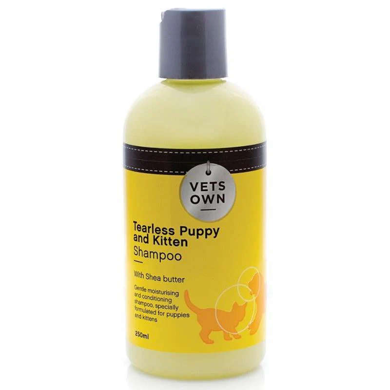 Vets Own Tearless Puppy and Kitten Shampoo 250ml