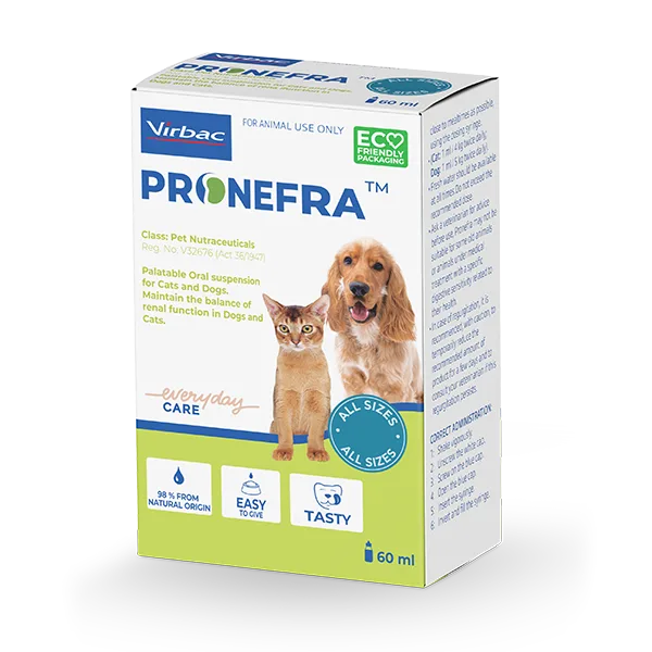 Pronefra Oral Suspension for Cats and Dogs 60ml