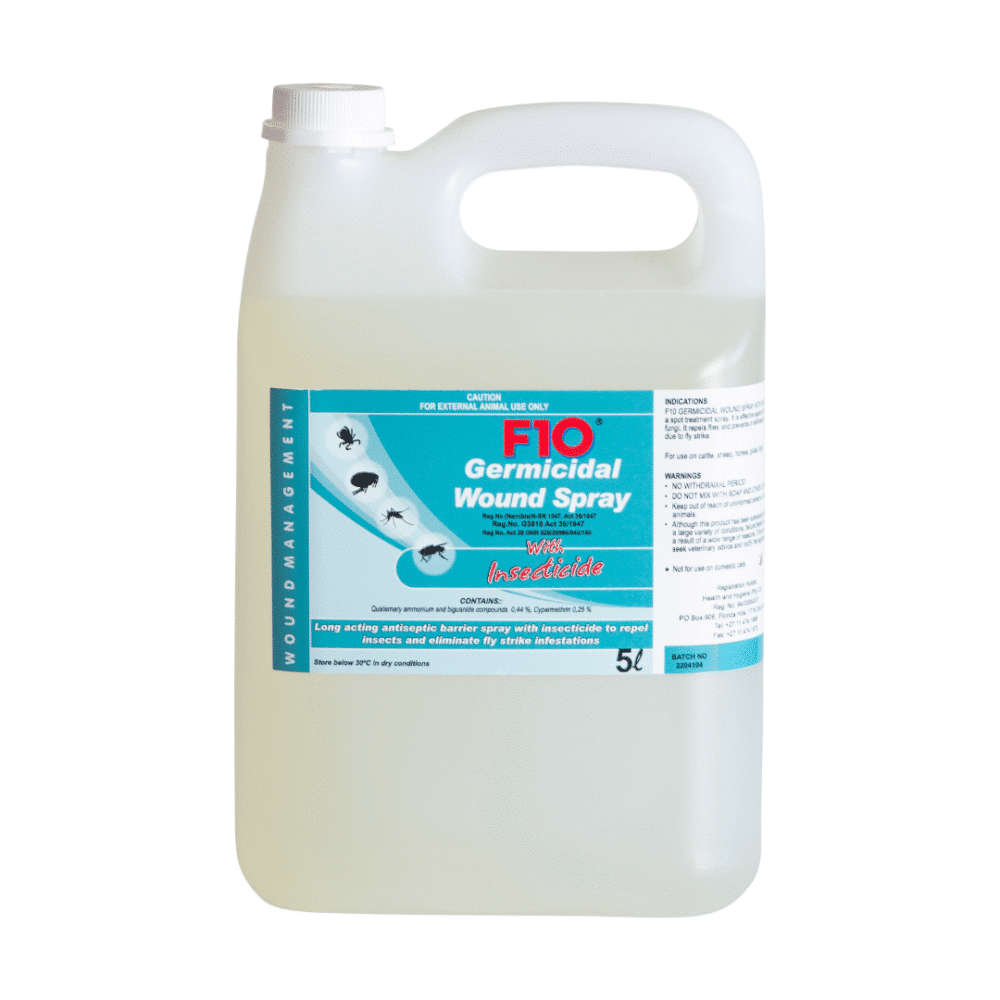 F10 Germicidal Wound Spray 5L