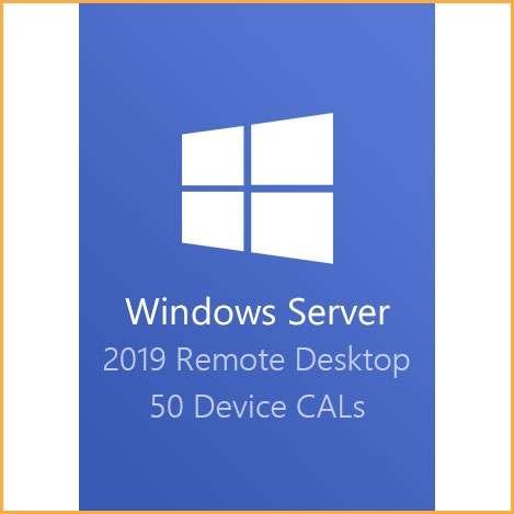 Windows Server 2019 RDS 50 Device CALs/License