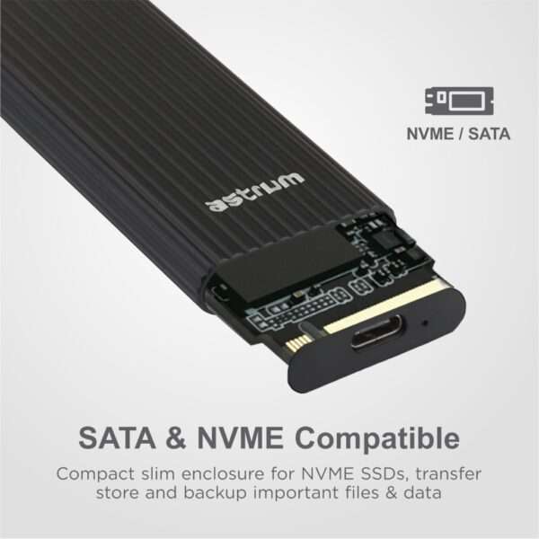 ENCLOSURE M.2 NGFF TYPE B SSD USB 3.0