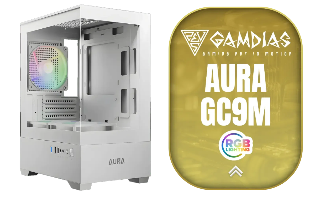 GAMDIAS AURA GC9M Micro Tower Case