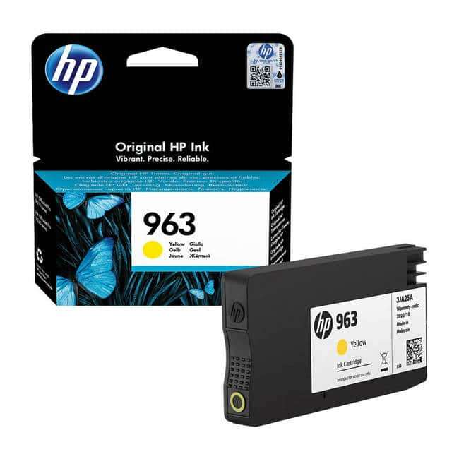 HP 963 Yellow Original Ink Cartridge