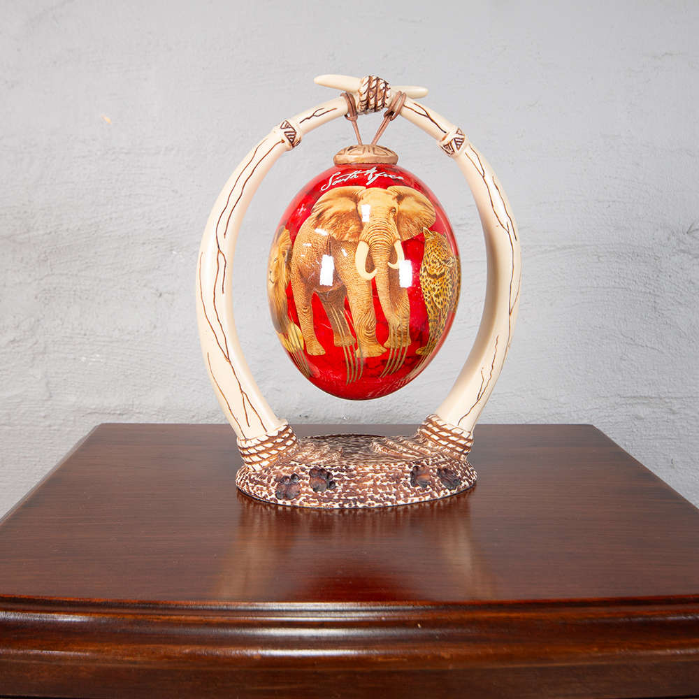 Ostrich Egg Ornament