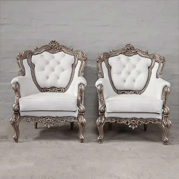 Italian Leather Armchairs