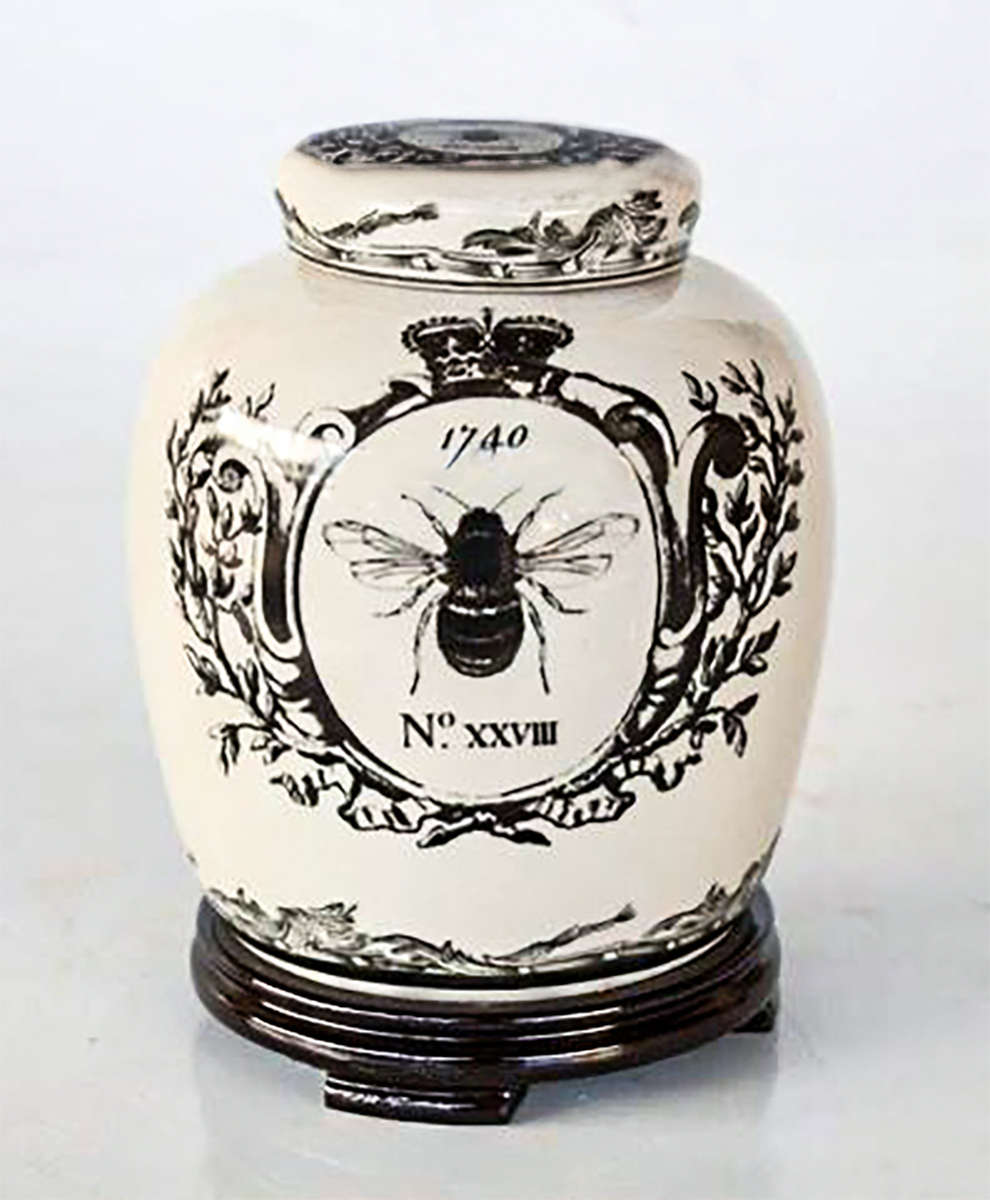 Bee Ginger Jar