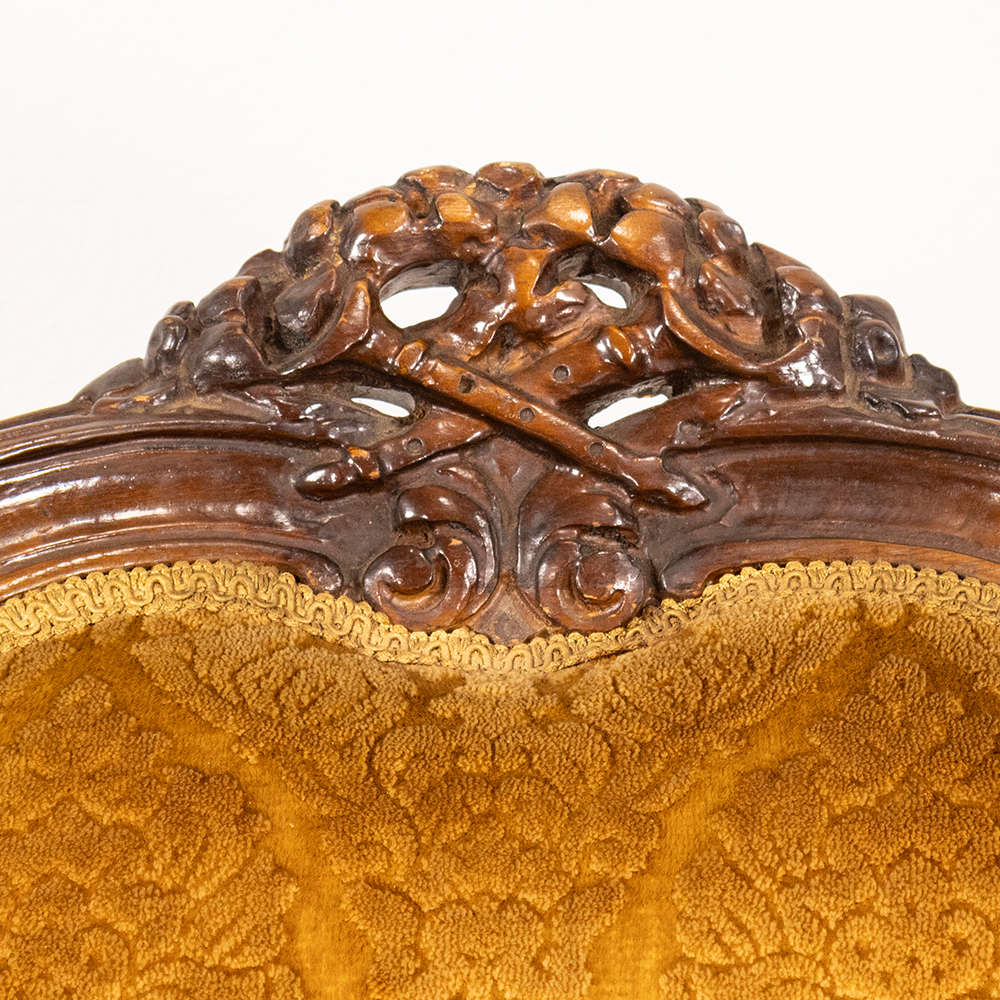 French Wide Armchairs