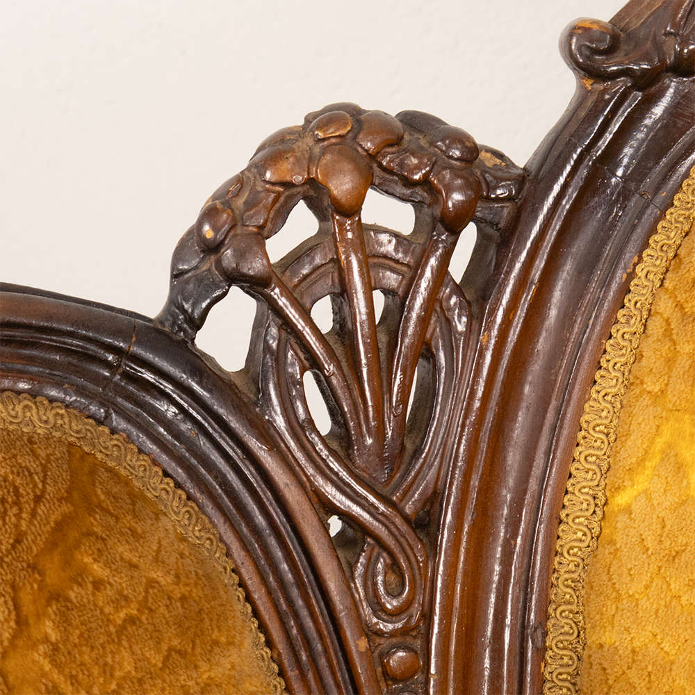 French Wide Armchairs