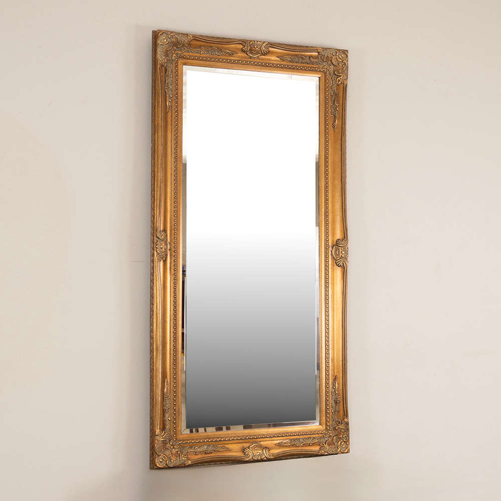 Carved Gold Frame Mirror