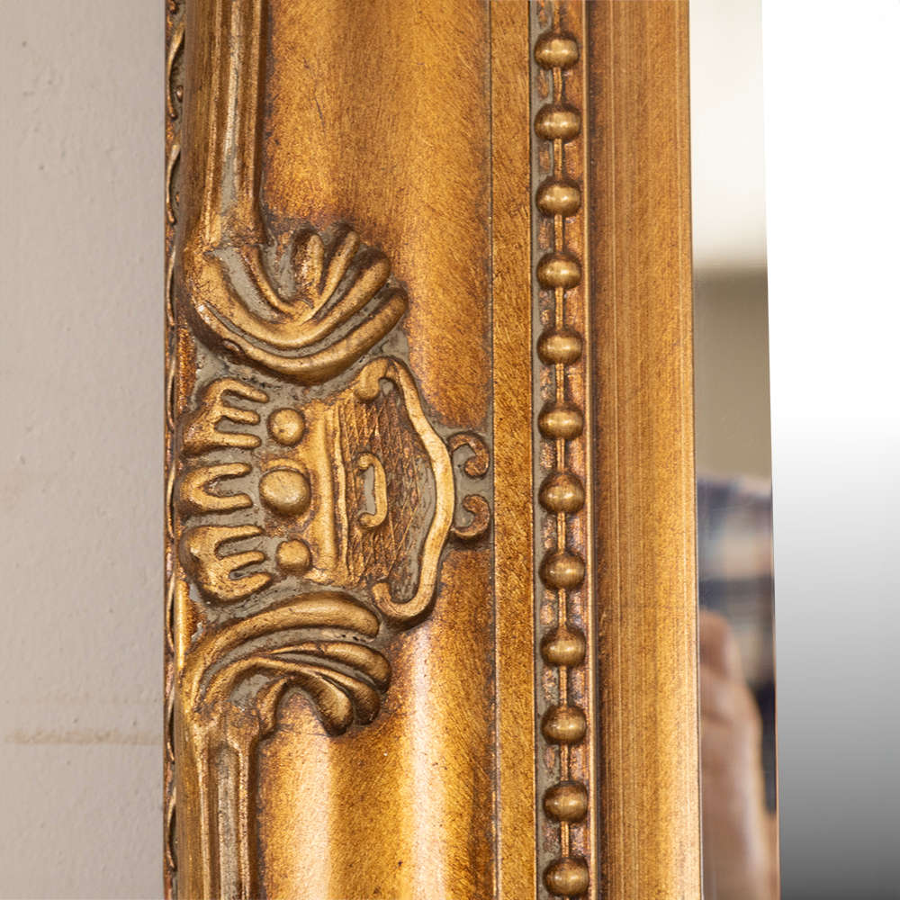 Carved Gold Frame Mirror