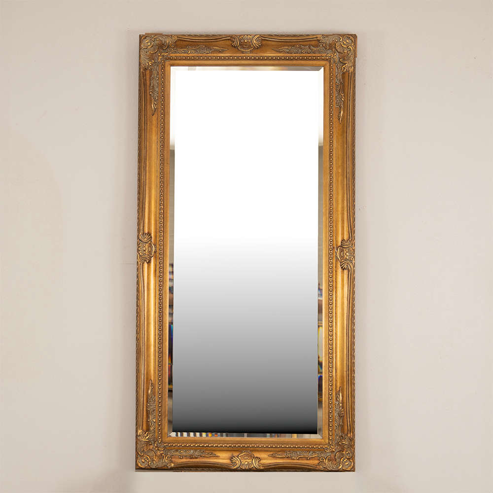 Carved Gold Frame Mirror