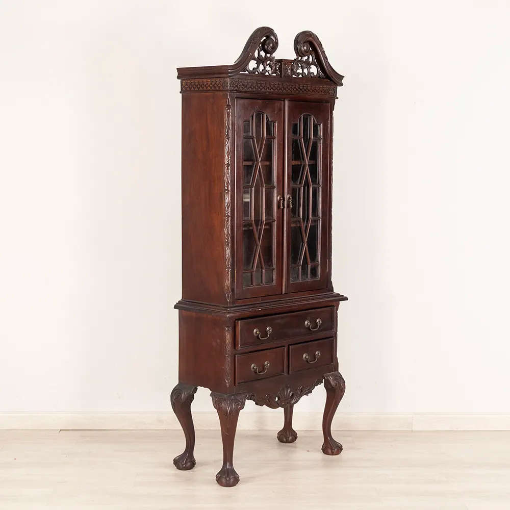 Crest and Claw Display Cabinet