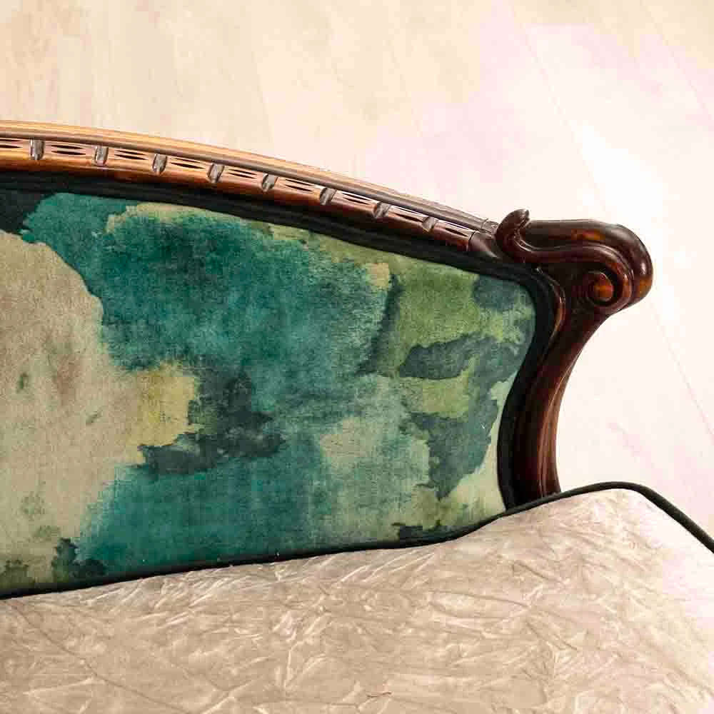 Italian Carved Arm Chairs