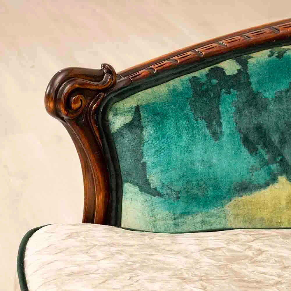 Italian Carved Arm Chairs