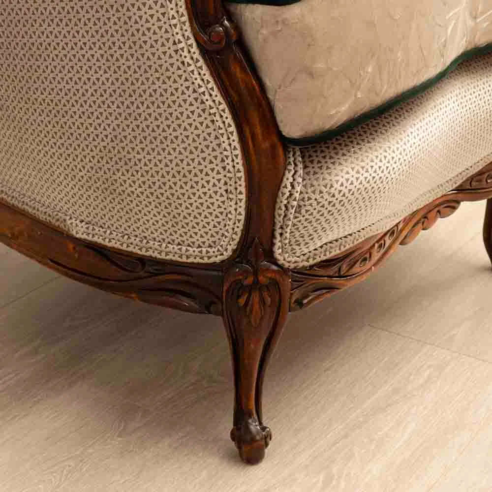Italian Carved Arm Chairs