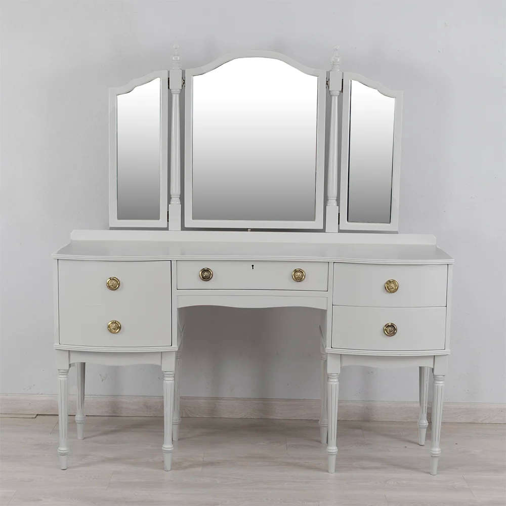 Bowfront Dressing Table