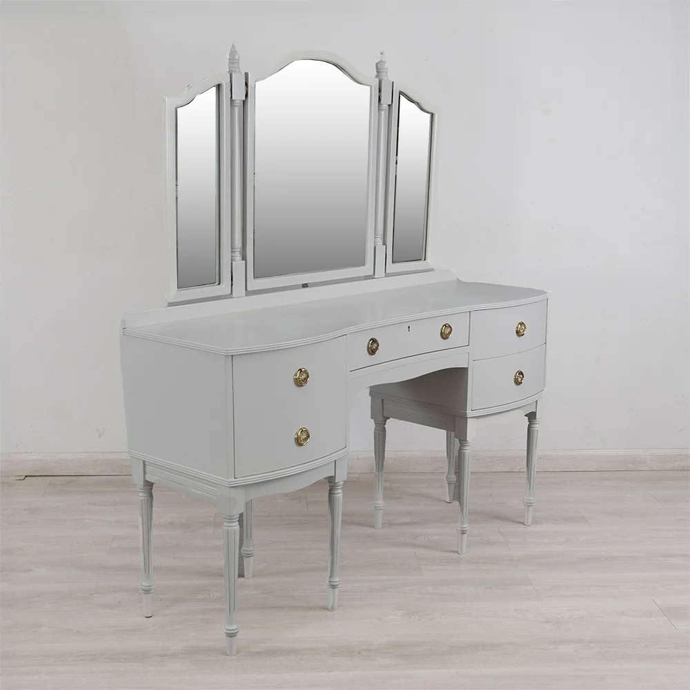 Bowfront Dressing Table