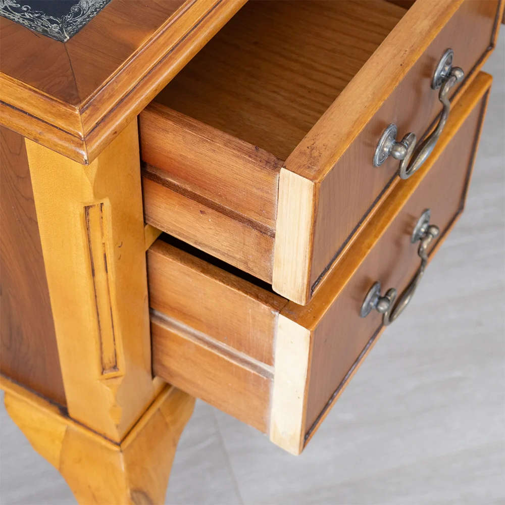 Leather Yellow Ladies Desk