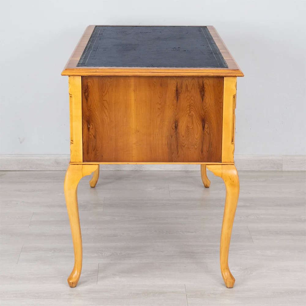 Leather Yellow Ladies Desk