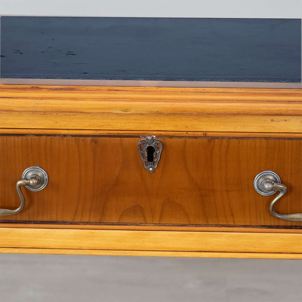 Leather Yellow Ladies Desk