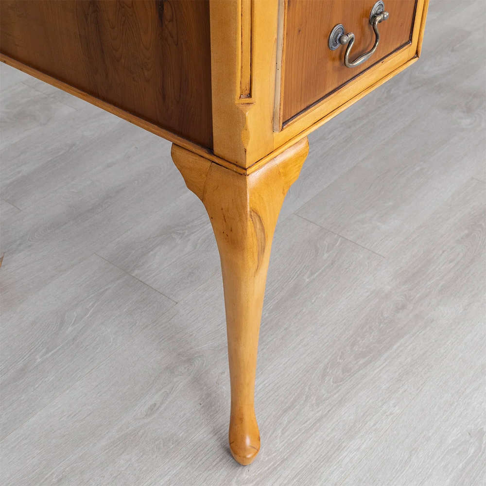 Leather Yellow Ladies Desk