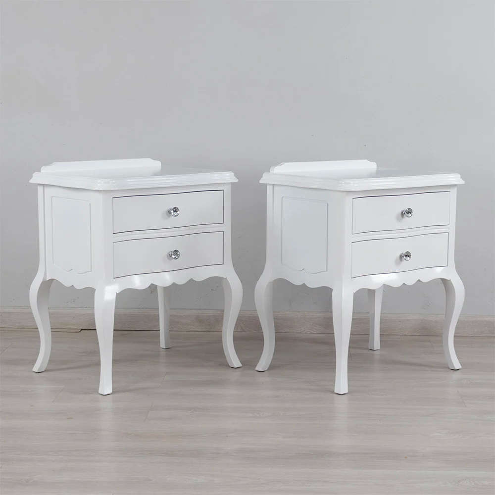 French Apron Pedestals 2 Drawers