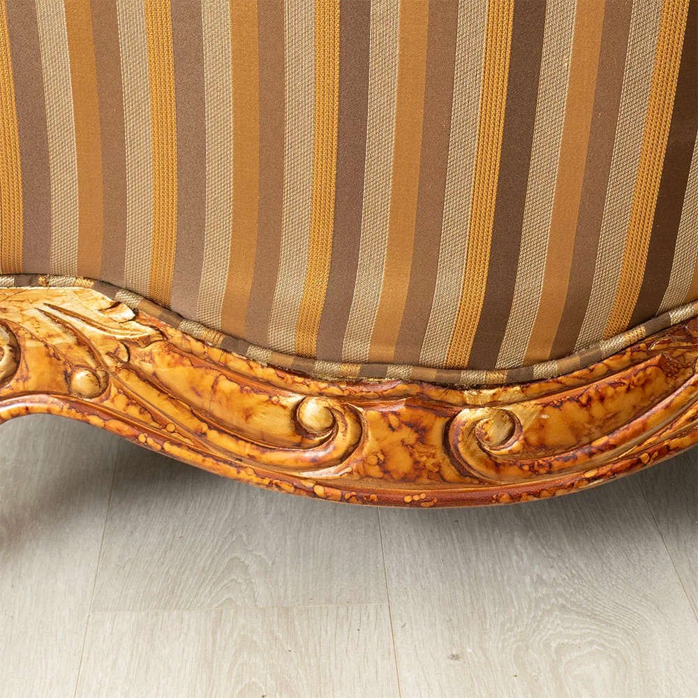 French Rococo Style 2 Seater Sofa