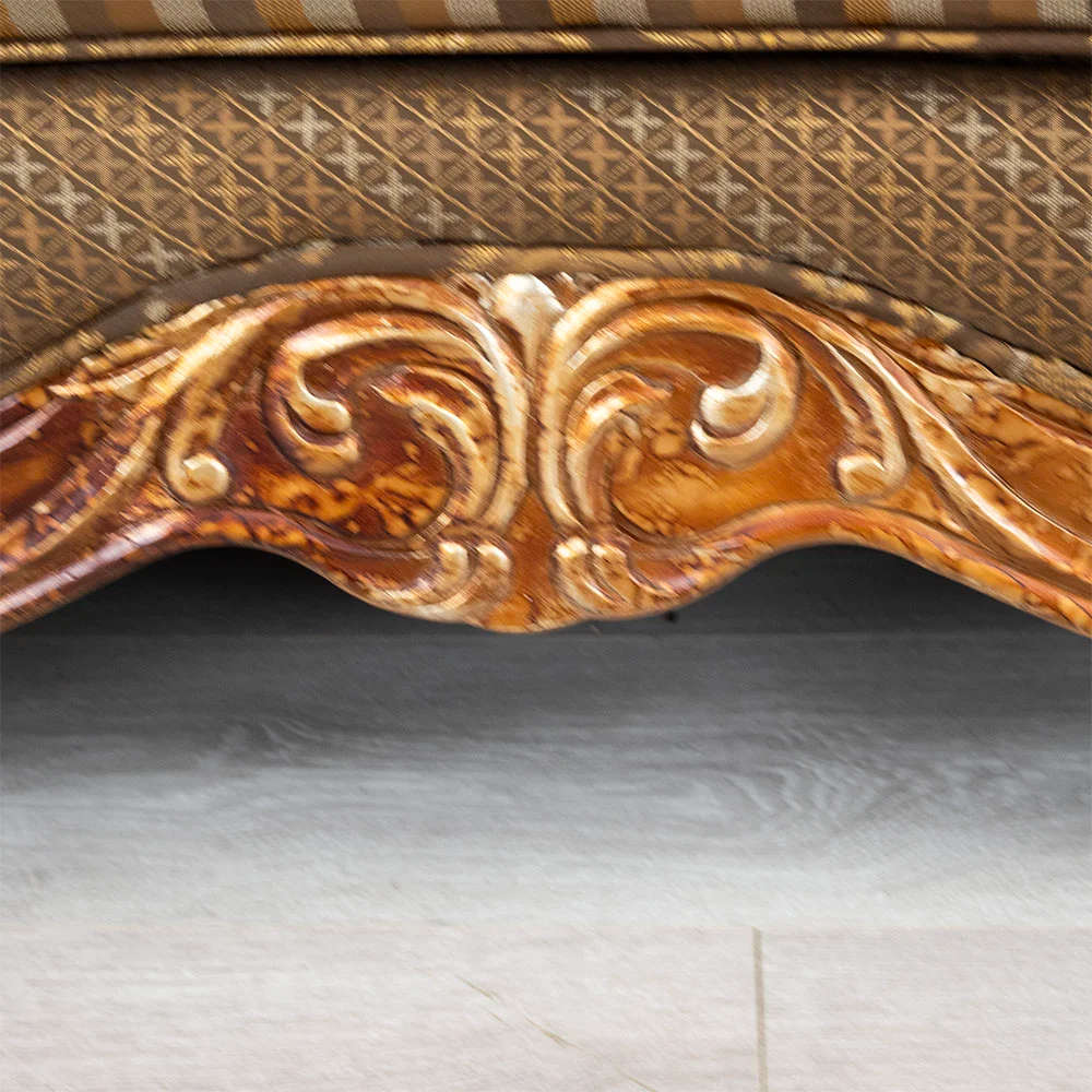 French Rococo Style 2 Seater Sofa