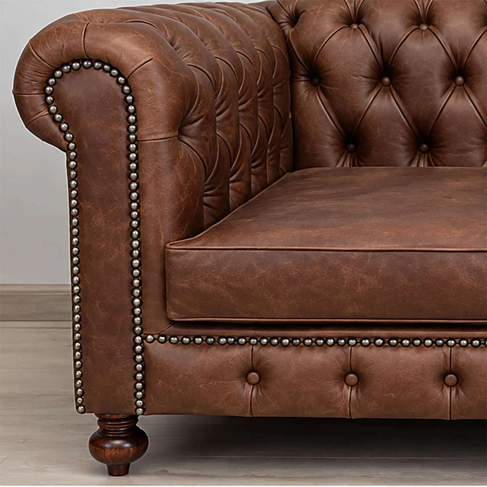 2 Seater Chesterfield Sofa