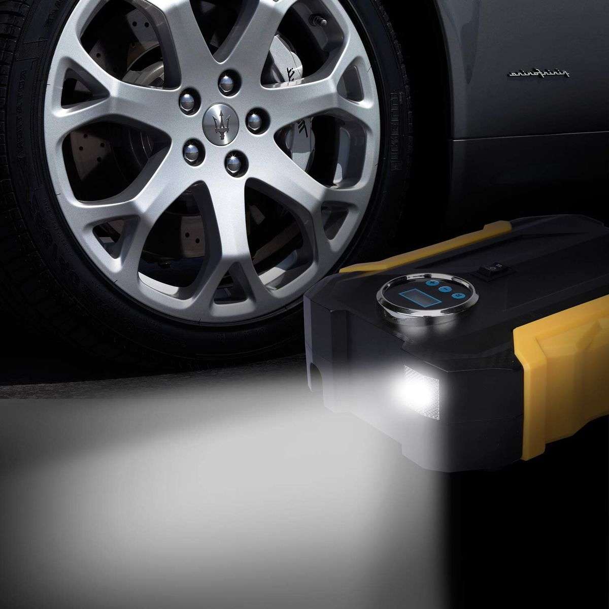 Portable Digital Air Compressor Pump - Tire Inflator