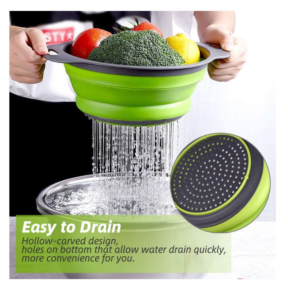 Collapsible Colander Set