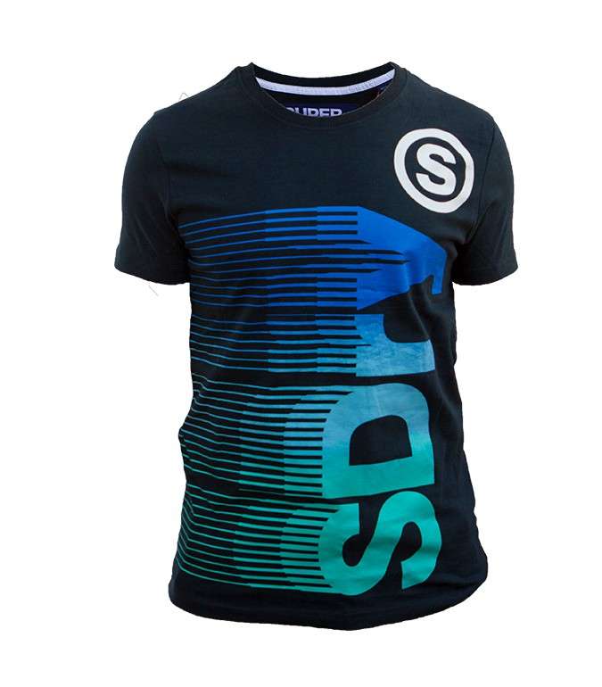 Superdry Men tee-shirt SDRY Black - SUPERDRY Medium