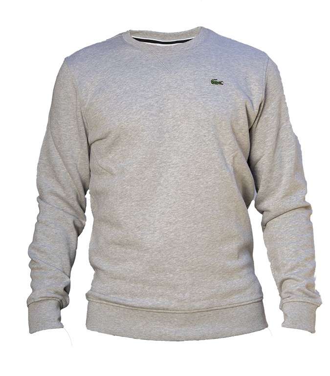 Lacoste Sweater Classic Fit Grey SH761300CCA - LACOSTE XLARGE