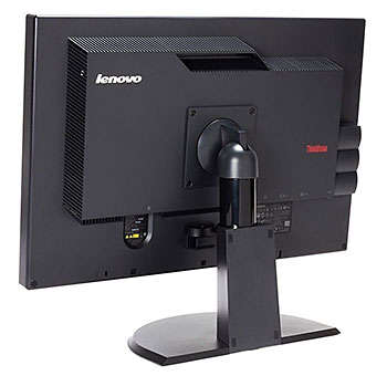 Lenovo ThinkVision 24" Wide LCD Monitor | DVI-D, VGA & Display Port