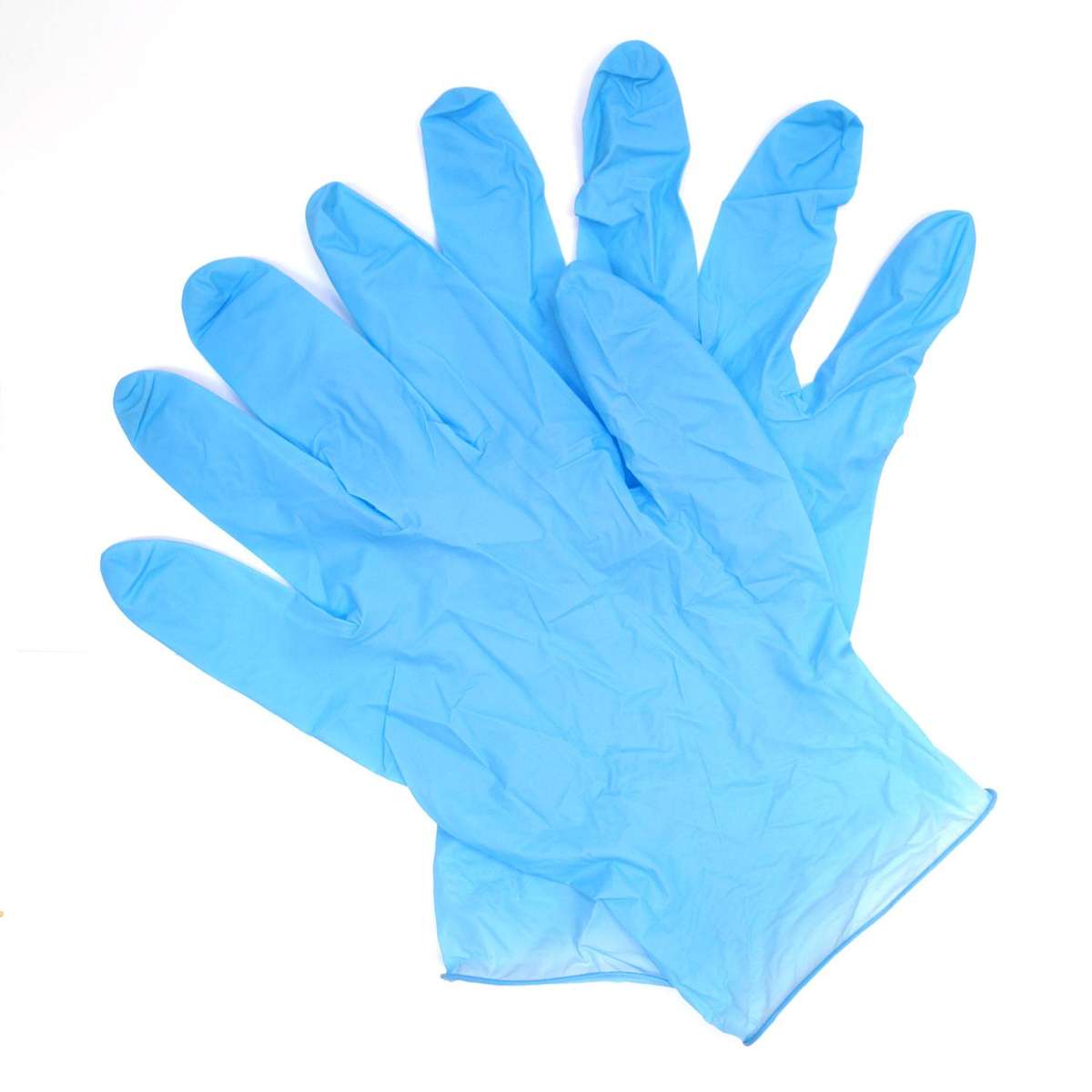 Blue Disposable Nitrile Gloves (50 pairs per box) large-l