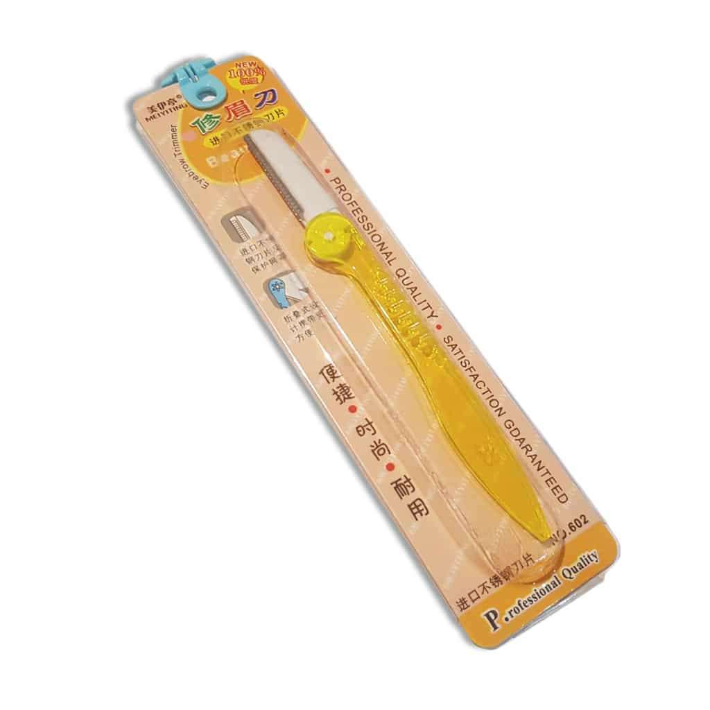 Eyebrow Razor - yellow