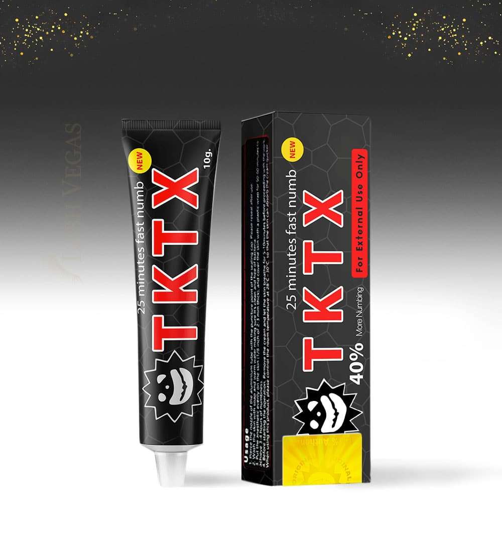 TKTX Topical Anaesthetic Numbing Cream 10g - red