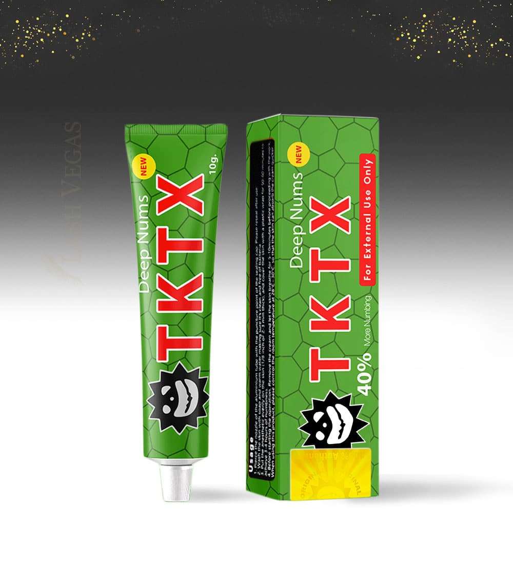 TKTX Topical Anaesthetic Numbing Cream 10g - red